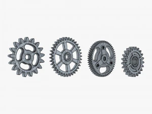 Conjunto de engrenagens v 3 Modelo 3D