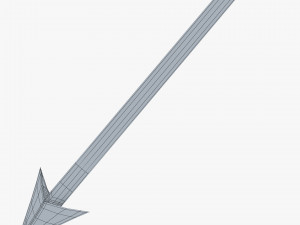 Poseidon Trident of Ukrainian Emblem M 1 Modello 3D