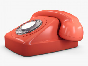Retro Telephone M 2 Model 3D