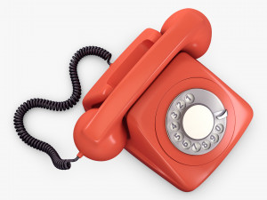 Retro Telephone M 2 Model 3D