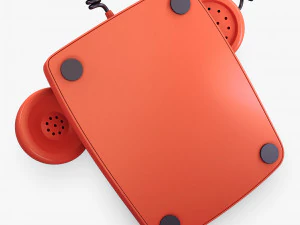 Retro Telephone M 2 3D Model