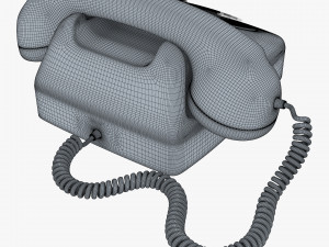 Retro Telephone M 2 Model 3D