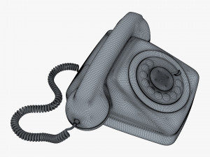Retro Telephone M 2 Model 3D
