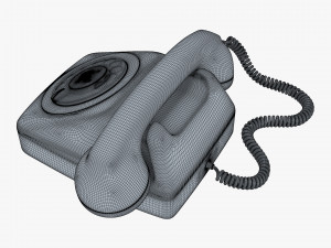 Retro Telephone M 2 Model 3D