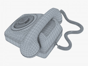 Retro Telephone M 2 Model 3D