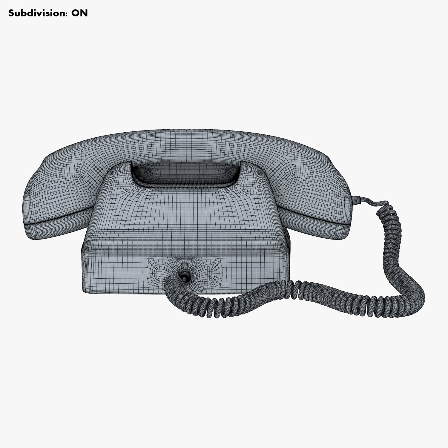 Retro Telephone M 2 3D Модель In Телефоны 3DExport