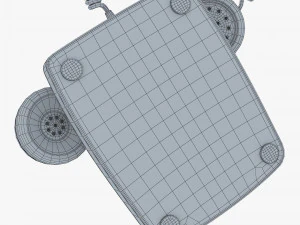 Retro Telephone M 2 3D Model