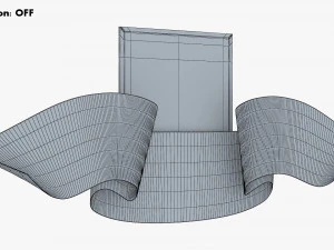 Ukraine State Emblem Flag M 1 3D Model