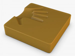 手掌印 3D 模型