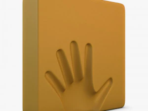 手掌印 3D 模型