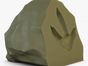 石化印记 3D 模型