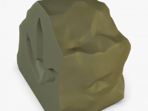 石化印记 3D 模型