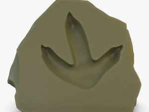 石化印记 3D 模型