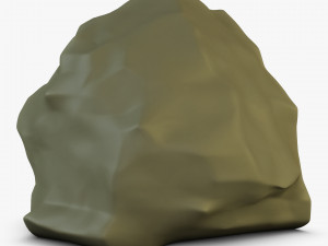 Petrified Imprint 3D Model