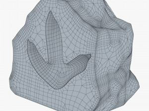 Petrified Imprint 3D Model