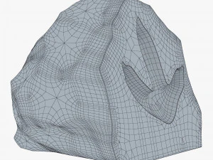 石化印记 3D 模型