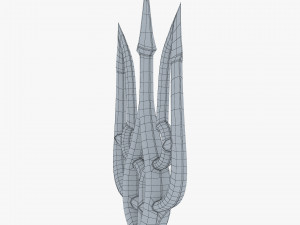 Stylized Ukrainian Tryzub M 2 Modelo 3D