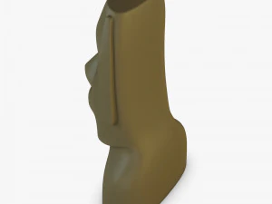 Est&aacute;tuas Moai V 1 Modelo 3D