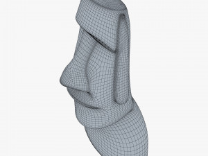 Moai Statues V 1 3D-Modell