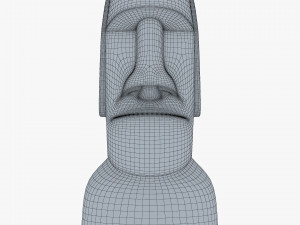Moai Statues V 1 3D-Modell