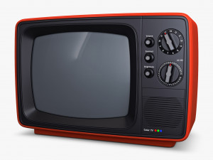 Generic Retro TV M 1 3D Model