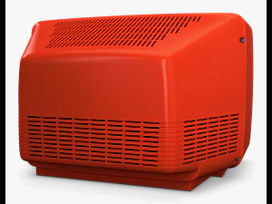 TV retr&ocirc; gen&eacute;rica M 1 Modelo 3D