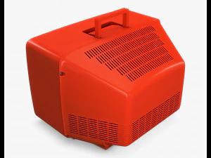 TV retr&ocirc; gen&eacute;rica M 1 Modelo 3D