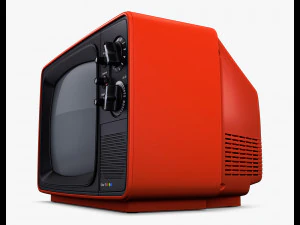 TV retr&ocirc; gen&eacute;rica M 1 Modelo 3D