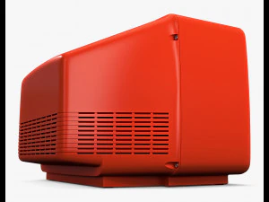 TV retr&ocirc; gen&eacute;rica M 1 Modelo 3D