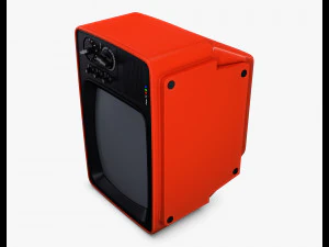 TV retr&ocirc; gen&eacute;rica M 1 Modelo 3D