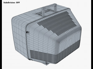 Generic Retro TV M 1 3D Модель
