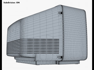 Generic Retro TV M 1 3D Модель