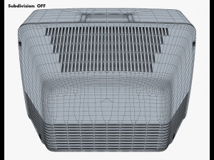 Generic Retro TV M 1 3D Модель