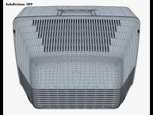 TV retr&ocirc; gen&eacute;rica M 1 Modelo 3D