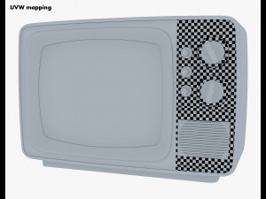 Generic Retro TV M 1 3D Модель
