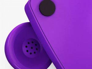 Retro Telephone M 3 3D Model