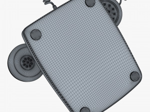 Retro Telephone M 3 3D Model