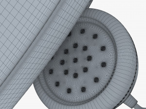 Retro Telephone M 3 3D Model