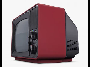 Generic Retro TV M 2 3D Model