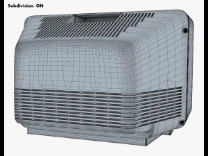 Generic Retro TV M 2 3D Model