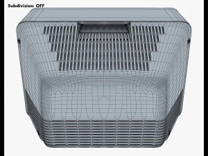 Generic Retro TV M 2 3D Model
