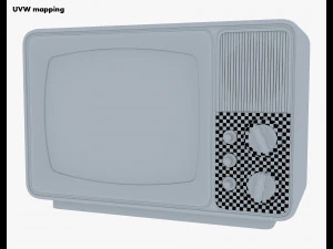 Generic Retro TV M 2 3D Model