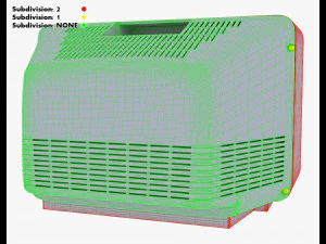 Generic Retro TV M 2 3D Model