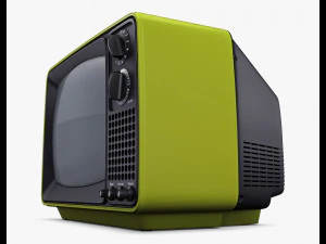 Generic Retro TV M 3 3D Model