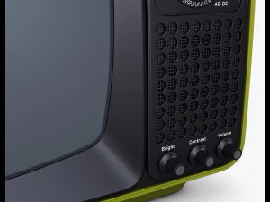 Generic Retro TV M 3 3D Model