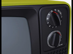 Generic Retro TV M 3 3D Model