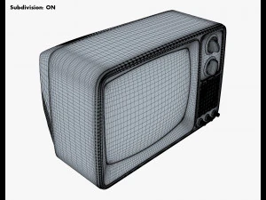 Generic Retro TV M 3 3D Model