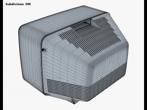 Generic Retro TV M 3 3D Model