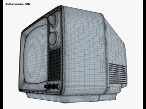 Generic Retro TV M 3 3D Model