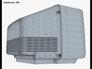 Generic Retro TV M 3 3D Model